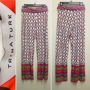 Trina Turk Swim Venice Beach Coverup Pant Medium